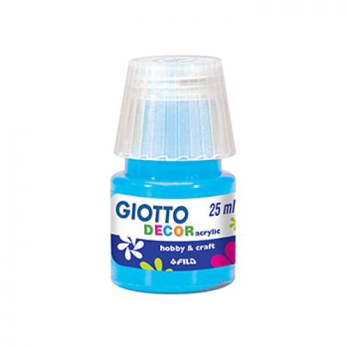 Guache Liquido Giotto Decor Acrilico 25ml Azul Celeste , Giotto , 160538118 , 8000825552373
